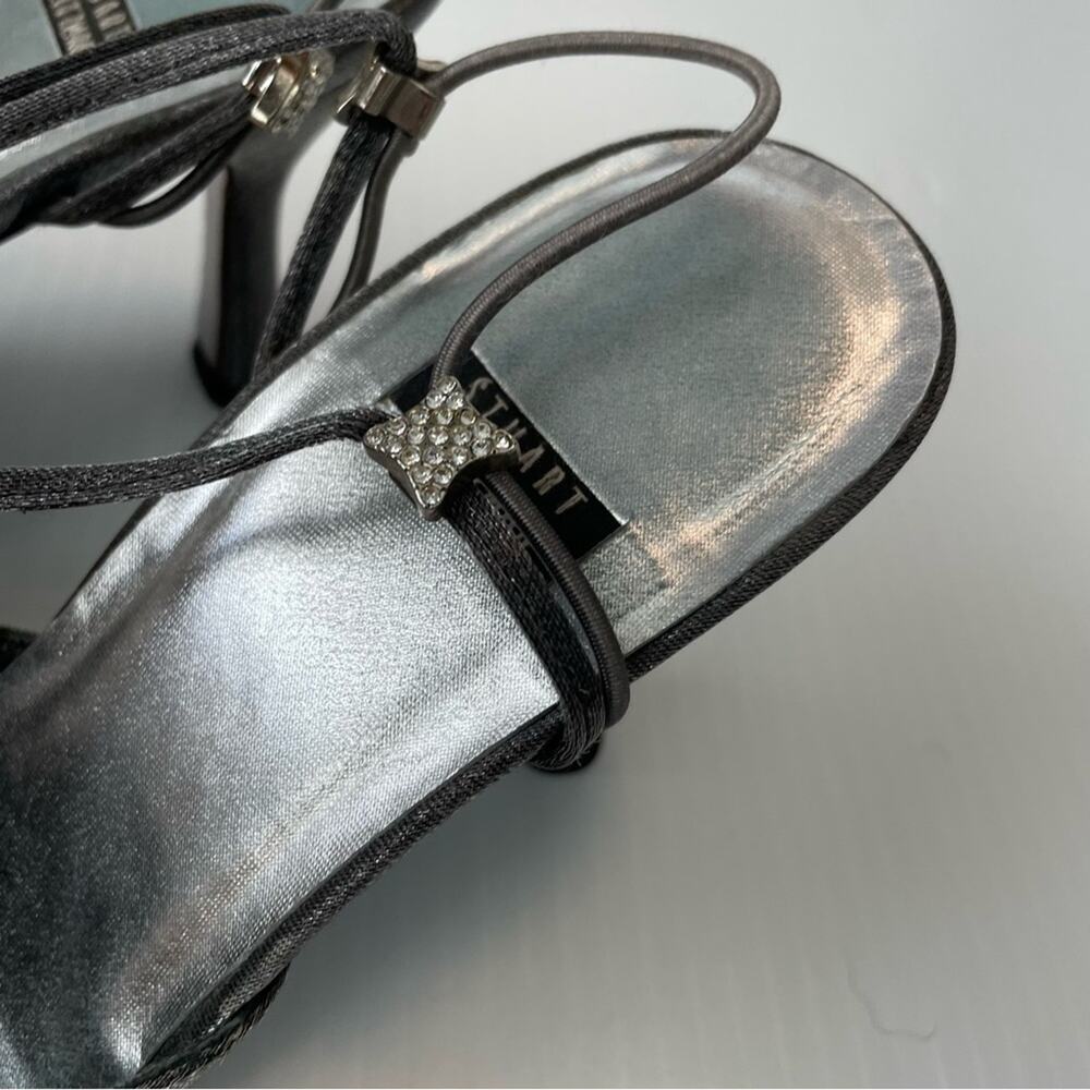 Stuart Weitzman T-Strap Pointy Toe Pumps Heels Si… - image 5